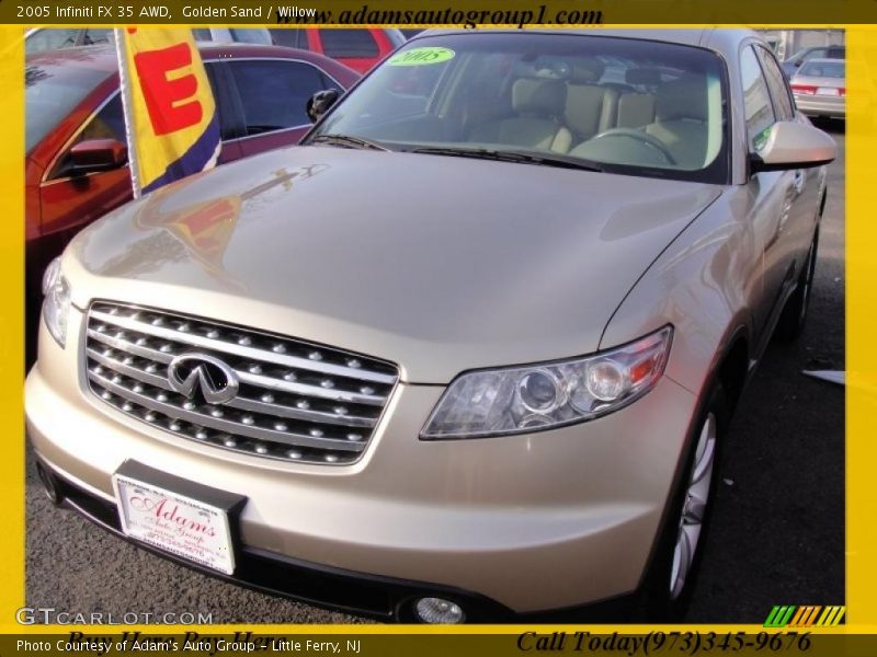Golden Sand / Willow 2005 Infiniti FX 35 AWD