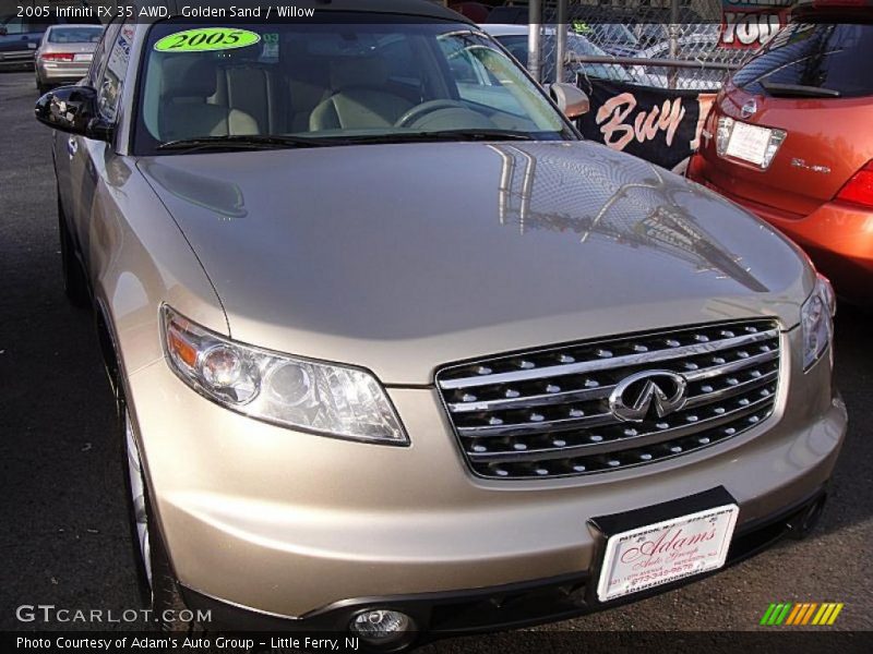 Golden Sand / Willow 2005 Infiniti FX 35 AWD