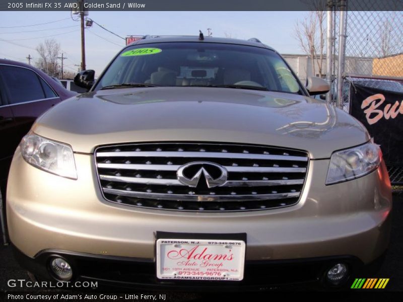 Golden Sand / Willow 2005 Infiniti FX 35 AWD
