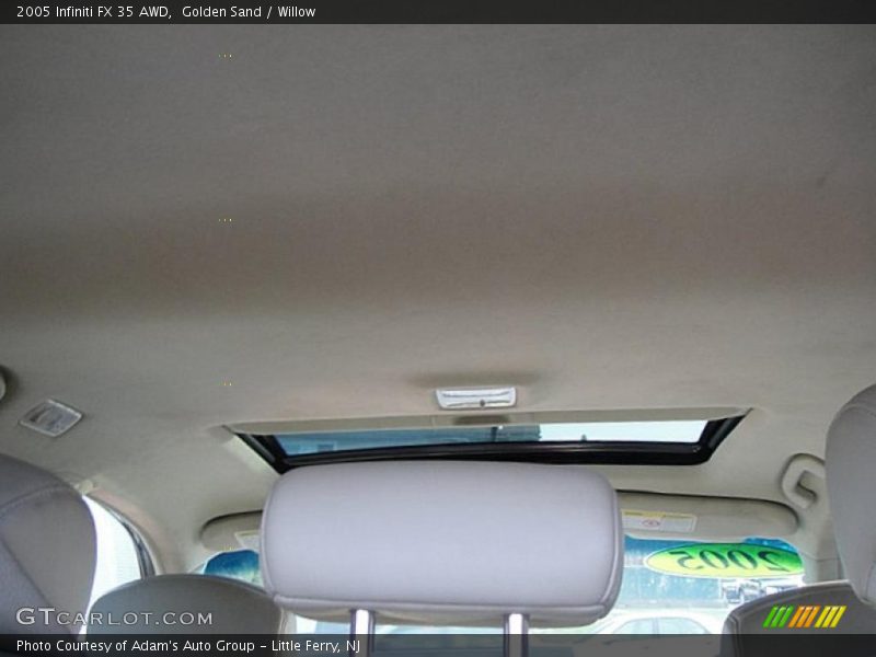 Golden Sand / Willow 2005 Infiniti FX 35 AWD