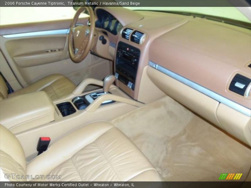 Titanium Metallic / Havanna/Sand Beige 2006 Porsche Cayenne Tiptronic