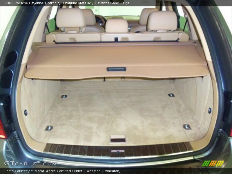 Titanium Metallic / Havanna/Sand Beige 2006 Porsche Cayenne Tiptronic