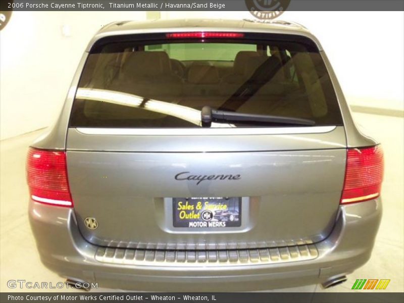 Titanium Metallic / Havanna/Sand Beige 2006 Porsche Cayenne Tiptronic