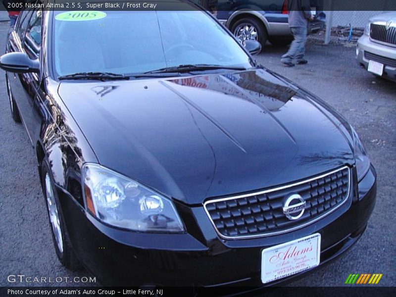 Super Black / Frost Gray 2005 Nissan Altima 2.5 S