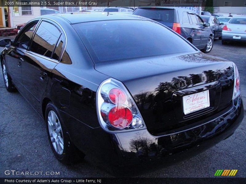 Super Black / Frost Gray 2005 Nissan Altima 2.5 S