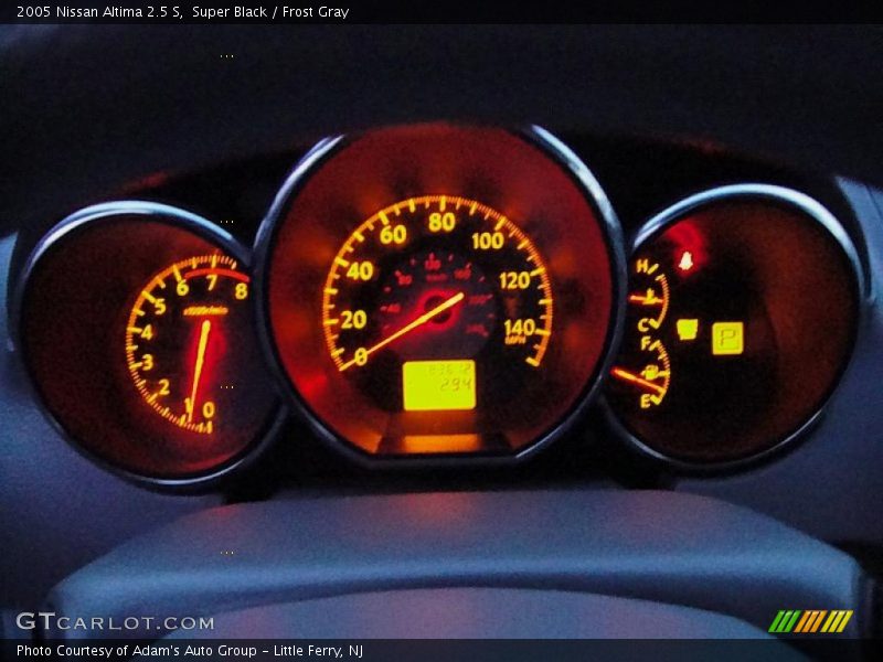 Super Black / Frost Gray 2005 Nissan Altima 2.5 S