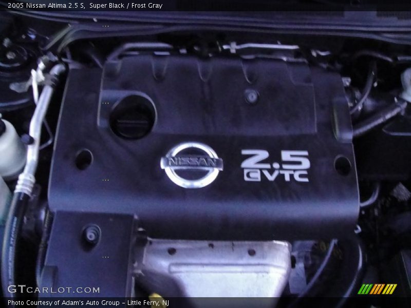 Super Black / Frost Gray 2005 Nissan Altima 2.5 S