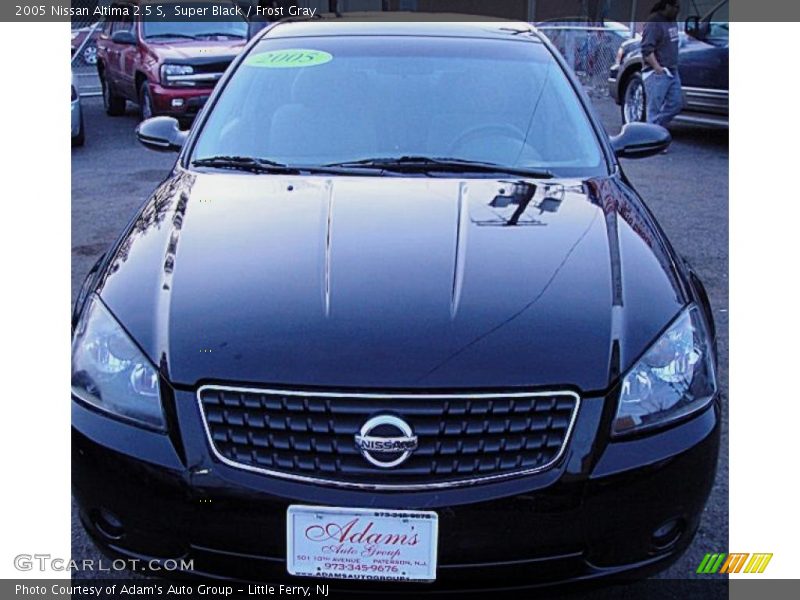 Super Black / Frost Gray 2005 Nissan Altima 2.5 S