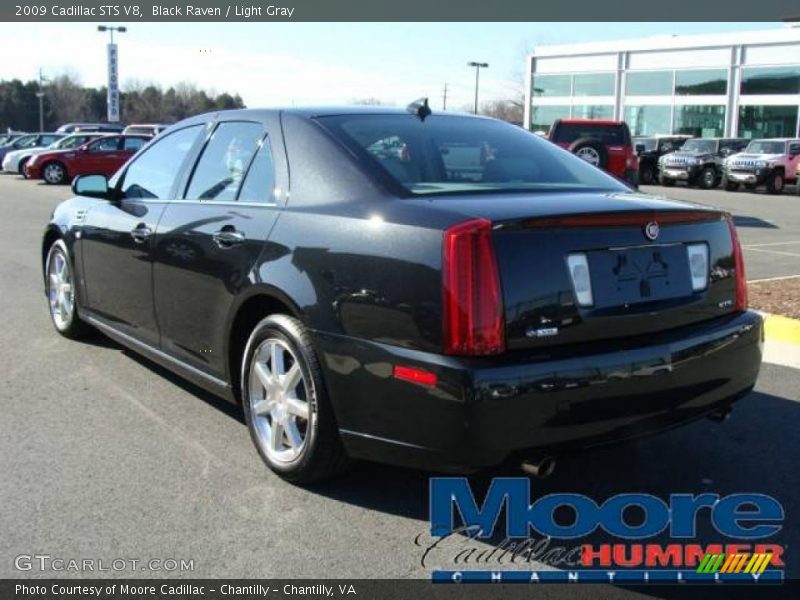 Black Raven / Light Gray 2009 Cadillac STS V8