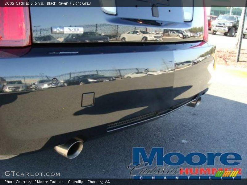 Black Raven / Light Gray 2009 Cadillac STS V8