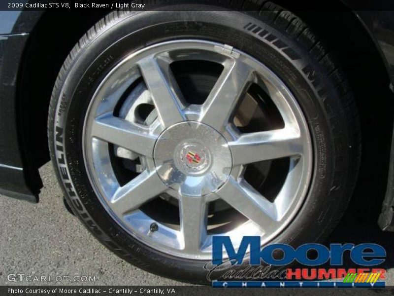 Black Raven / Light Gray 2009 Cadillac STS V8