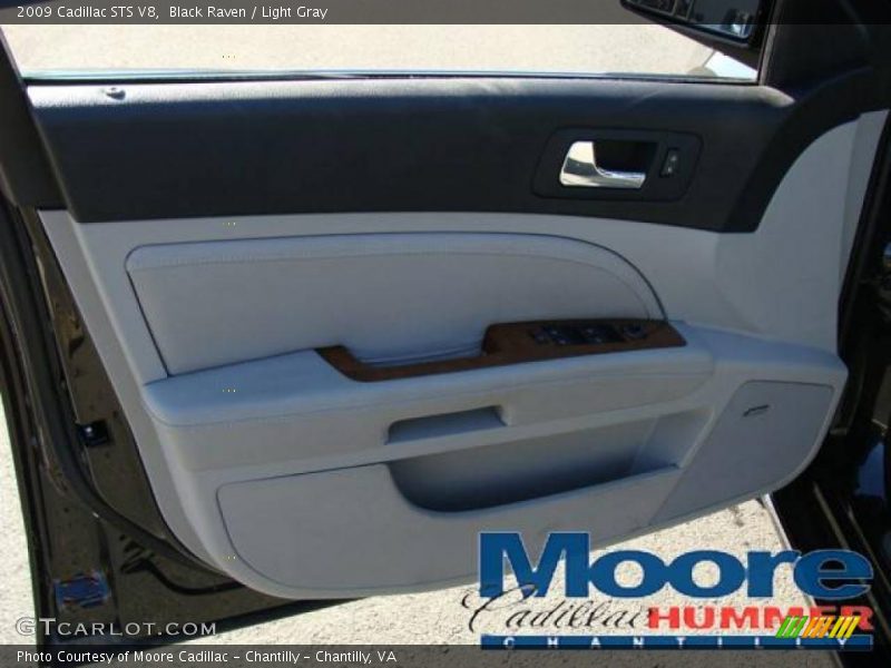 Black Raven / Light Gray 2009 Cadillac STS V8