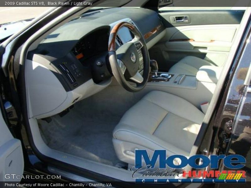 Black Raven / Light Gray 2009 Cadillac STS V8