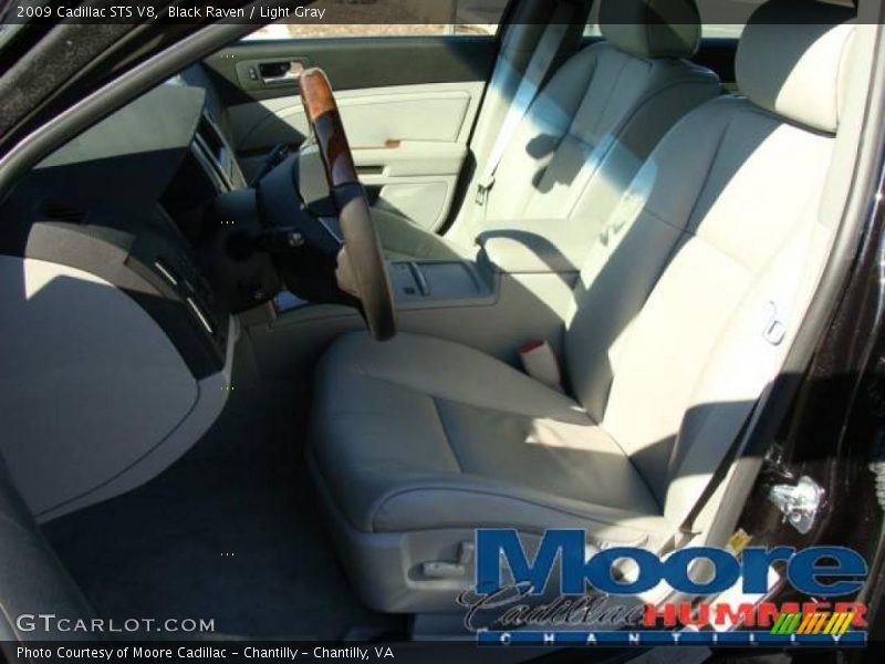Black Raven / Light Gray 2009 Cadillac STS V8