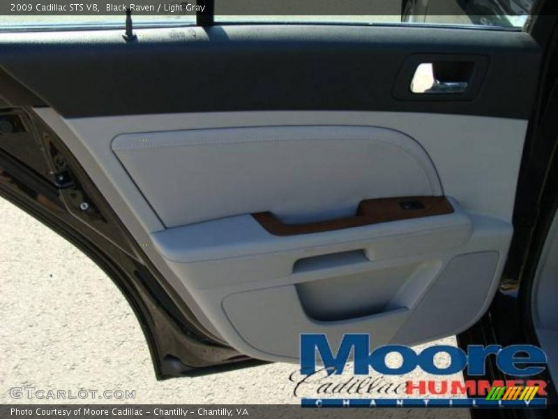 Black Raven / Light Gray 2009 Cadillac STS V8