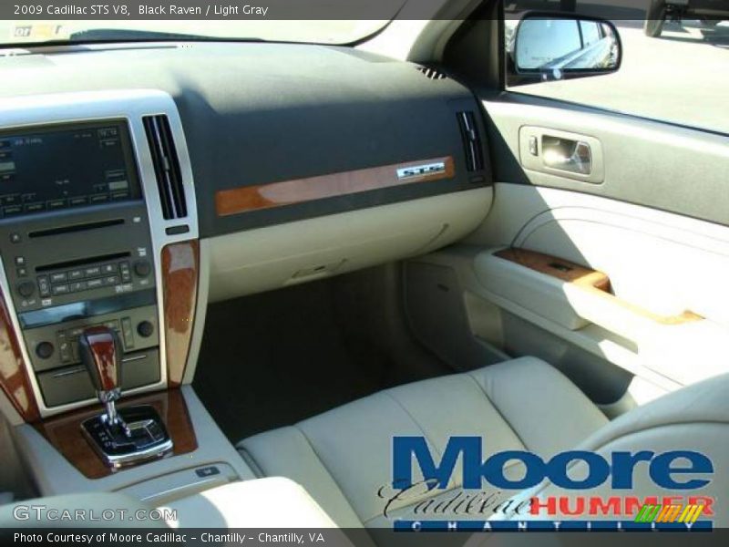 Black Raven / Light Gray 2009 Cadillac STS V8