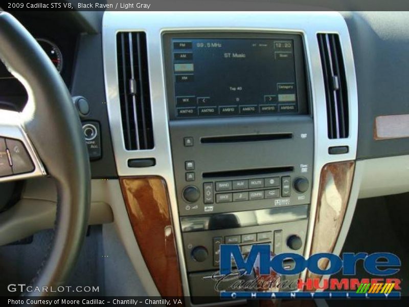Black Raven / Light Gray 2009 Cadillac STS V8