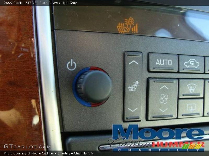Black Raven / Light Gray 2009 Cadillac STS V8