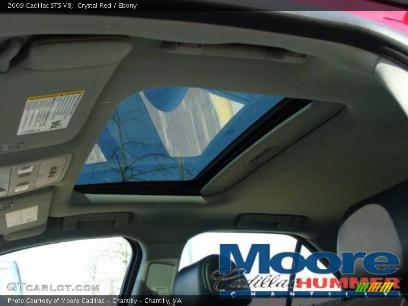 Crystal Red / Ebony 2009 Cadillac STS V8
