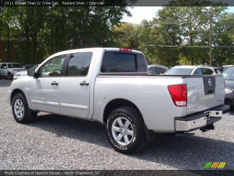 Radiant Silver / Charcoal 2011 Nissan Titan SV Crew Cab
