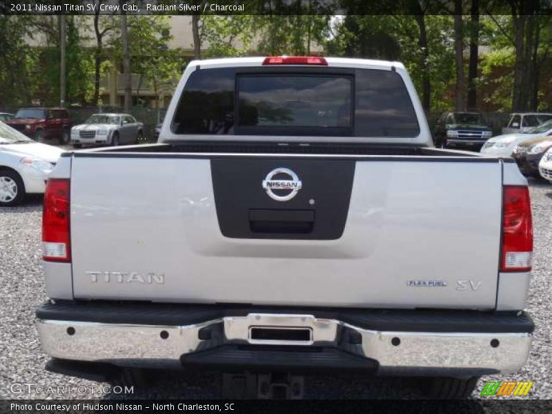 Radiant Silver / Charcoal 2011 Nissan Titan SV Crew Cab