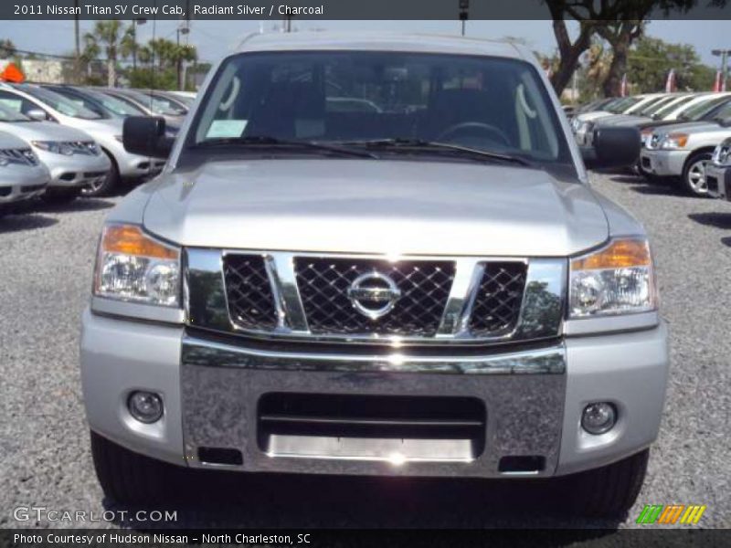 Radiant Silver / Charcoal 2011 Nissan Titan SV Crew Cab