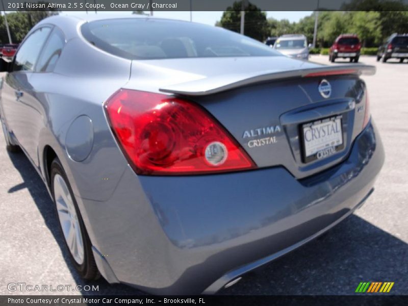 Ocean Gray / Charcoal 2011 Nissan Altima 2.5 S Coupe