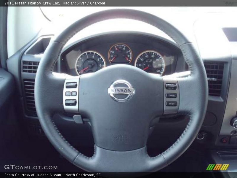 Radiant Silver / Charcoal 2011 Nissan Titan SV Crew Cab