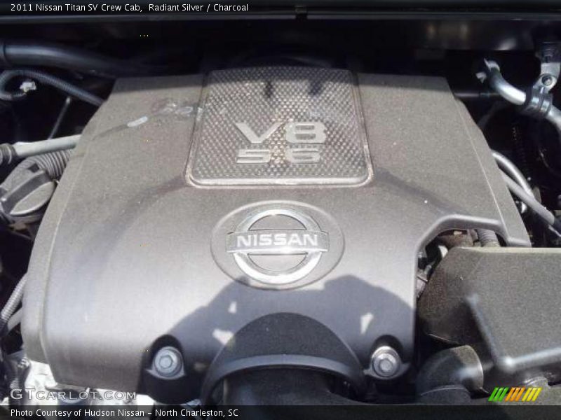 Radiant Silver / Charcoal 2011 Nissan Titan SV Crew Cab