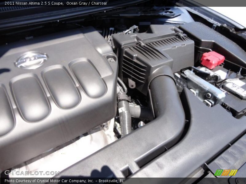 Ocean Gray / Charcoal 2011 Nissan Altima 2.5 S Coupe