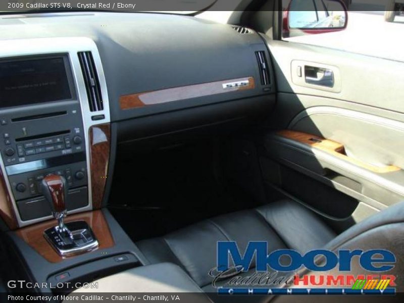 Crystal Red / Ebony 2009 Cadillac STS V8