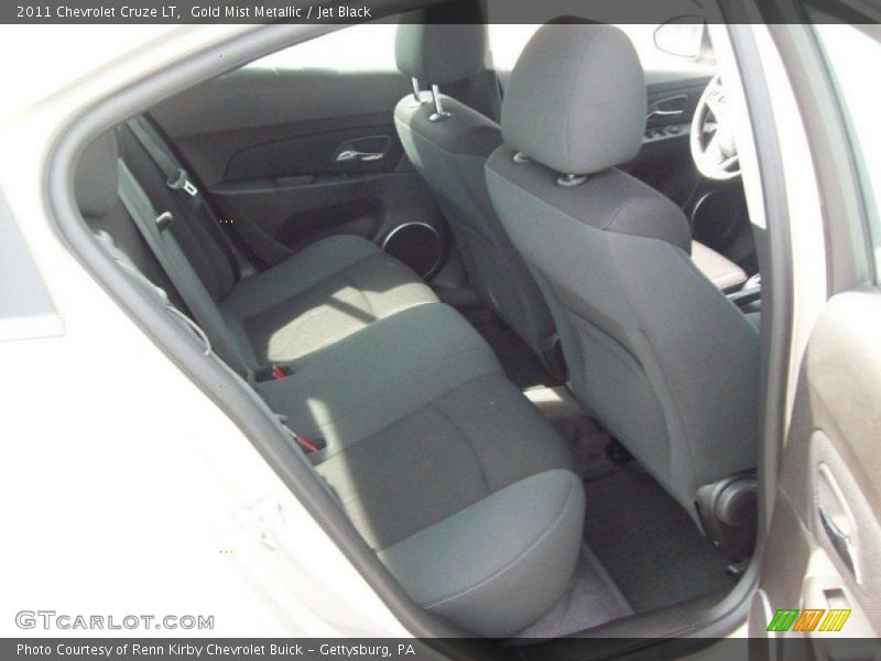 Gold Mist Metallic / Jet Black 2011 Chevrolet Cruze LT