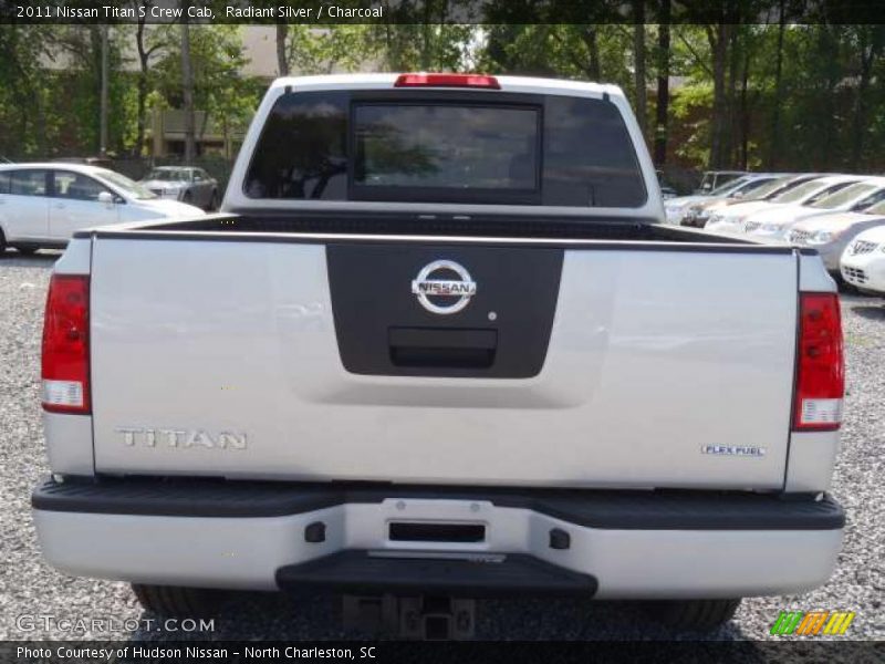 Radiant Silver / Charcoal 2011 Nissan Titan S Crew Cab