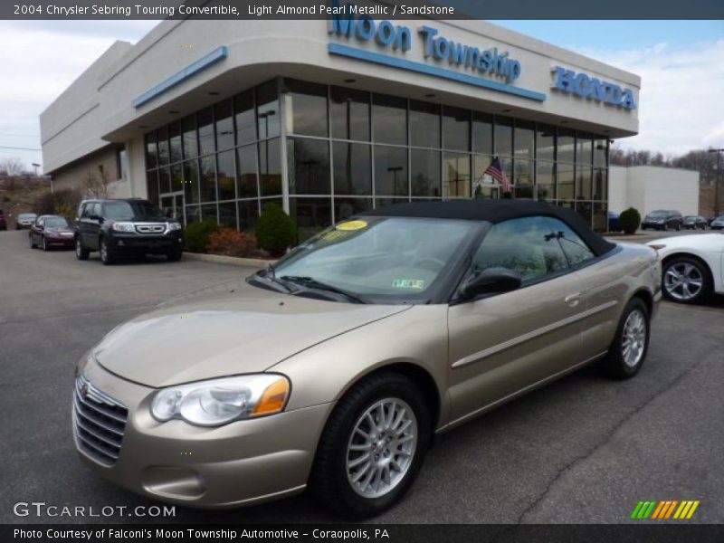 Light Almond Pearl Metallic / Sandstone 2004 Chrysler Sebring Touring Convertible