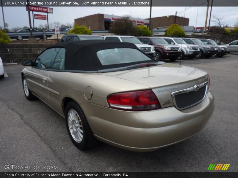 Light Almond Pearl Metallic / Sandstone 2004 Chrysler Sebring Touring Convertible