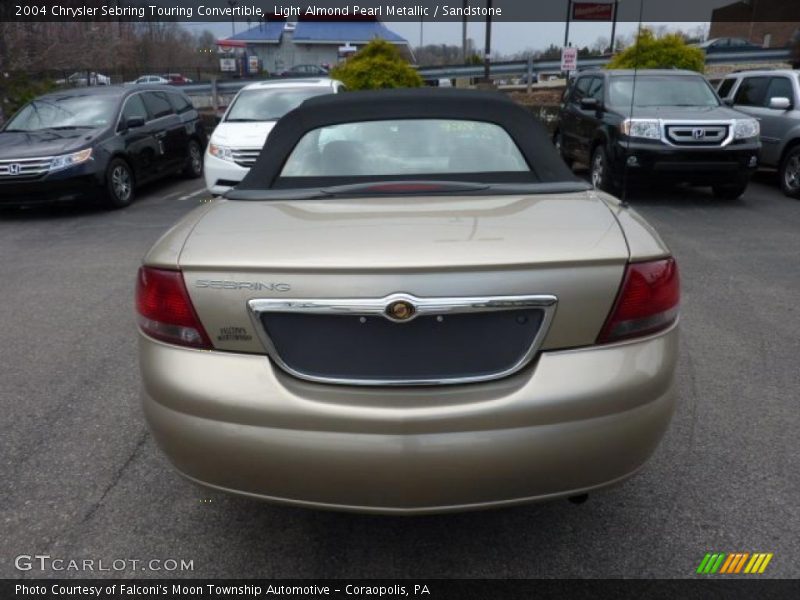 Light Almond Pearl Metallic / Sandstone 2004 Chrysler Sebring Touring Convertible
