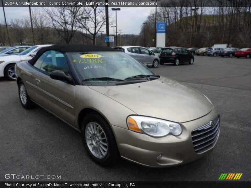 Light Almond Pearl Metallic / Sandstone 2004 Chrysler Sebring Touring Convertible