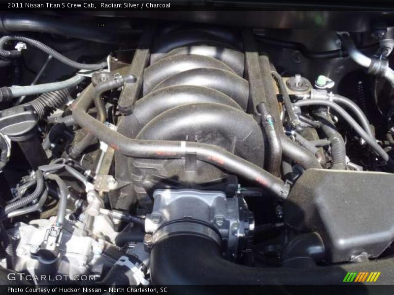  2011 Titan S Crew Cab Engine - 5.6 Liter Flex-Fuel DOHC 32-Valve CVTCS V8
