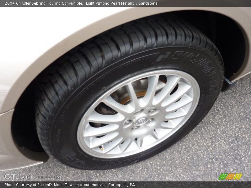 Light Almond Pearl Metallic / Sandstone 2004 Chrysler Sebring Touring Convertible