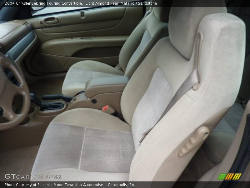 Light Almond Pearl Metallic / Sandstone 2004 Chrysler Sebring Touring Convertible