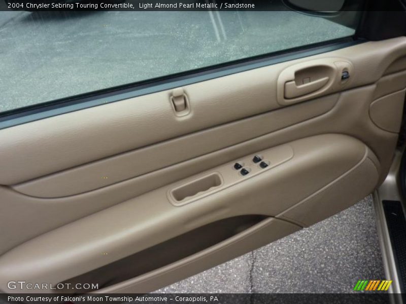 Light Almond Pearl Metallic / Sandstone 2004 Chrysler Sebring Touring Convertible