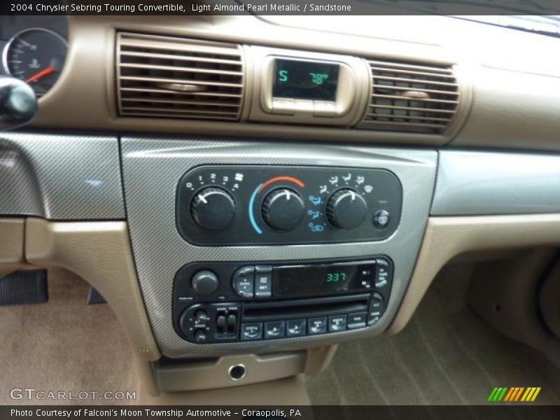 Light Almond Pearl Metallic / Sandstone 2004 Chrysler Sebring Touring Convertible