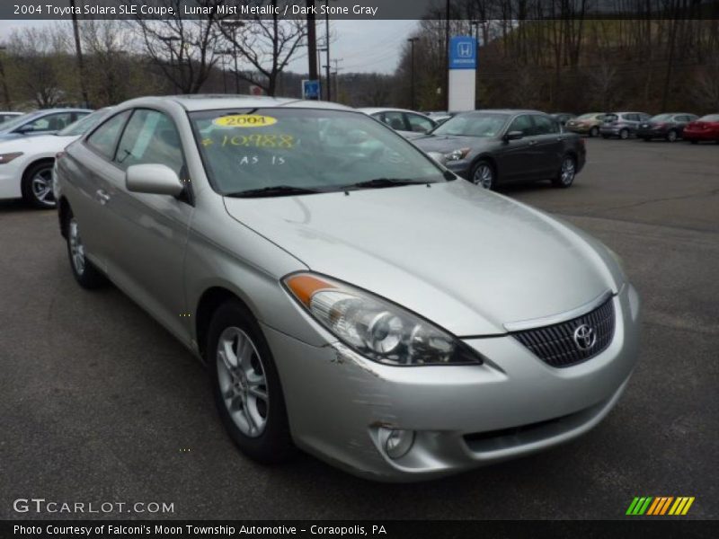 Lunar Mist Metallic / Dark Stone Gray 2004 Toyota Solara SLE Coupe