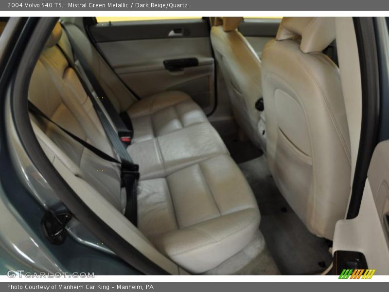 Mistral Green Metallic / Dark Beige/Quartz 2004 Volvo S40 T5