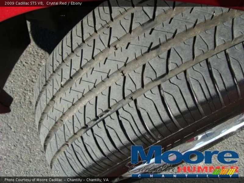 Crystal Red / Ebony 2009 Cadillac STS V8