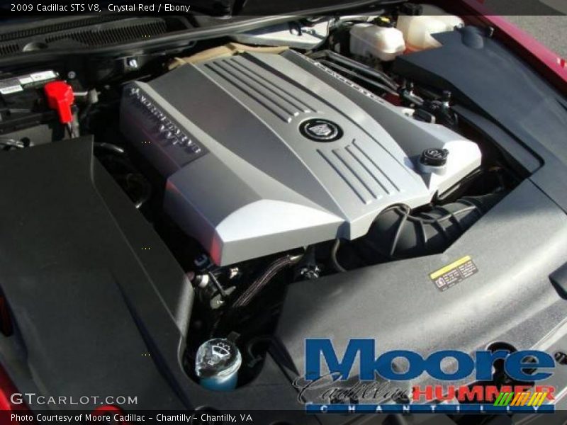 Crystal Red / Ebony 2009 Cadillac STS V8