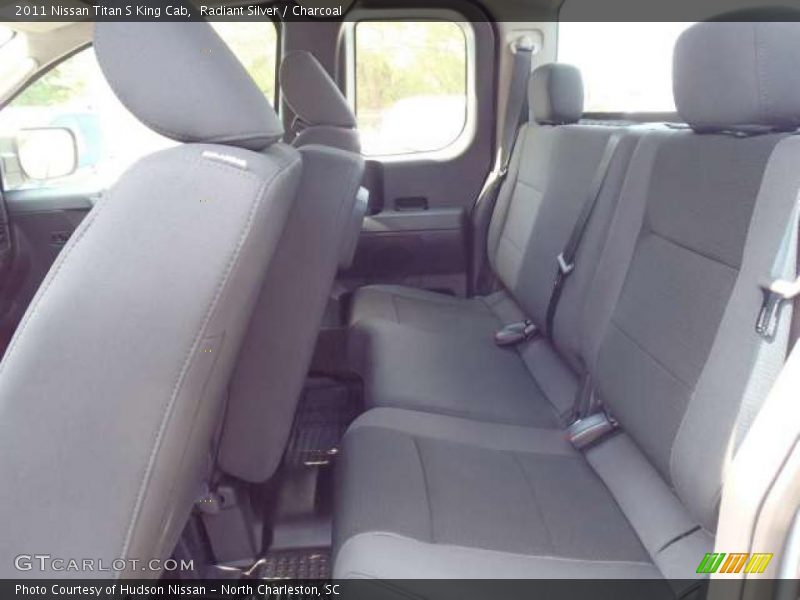 Radiant Silver / Charcoal 2011 Nissan Titan S King Cab