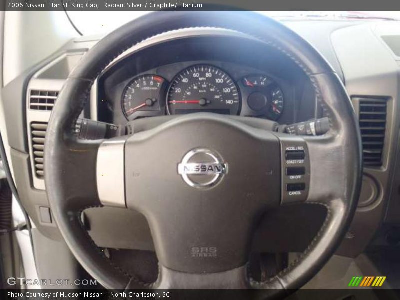 Radiant Silver / Graphite/Titanium 2006 Nissan Titan SE King Cab
