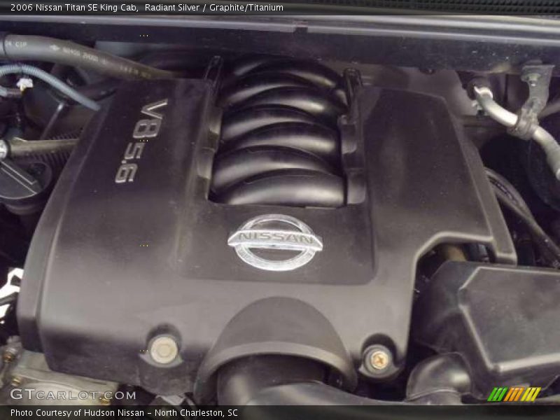 Radiant Silver / Graphite/Titanium 2006 Nissan Titan SE King Cab