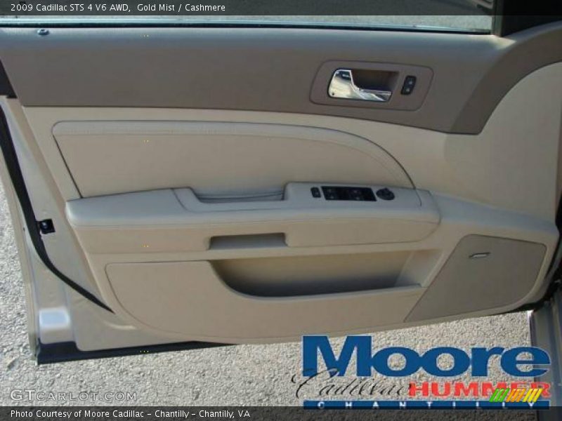 Gold Mist / Cashmere 2009 Cadillac STS 4 V6 AWD